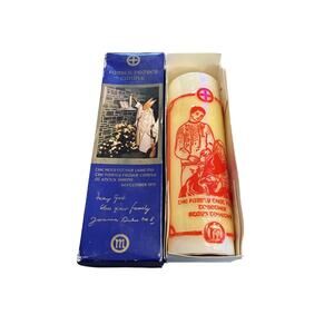 Vintage Celtic Craft Family Prayer Candle- NOS